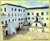 One of the many European-built forts and castles of Ghana (Volta, Greater Accra, Central and western Regions) designated as a UNESCO world heritage site