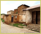 Typical structures of the contemporary town at Harar Jugol, the historic holy Islamic centre and UNESCO world heritage site (Ethiopia) 