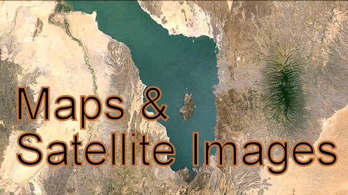 Maps & Satellite Images of Lake Turkana National Parks 