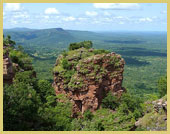 View across Bassari Country world heritage site (Senegal)