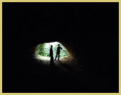 Caves and waterfalls are interesting landscape features of Bassari Country world heritage site (Senegal)