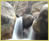 One of the numerous delightful waterfalls to be seen in the uKhahlamba - Drakensberg park world heritage site in South Africa