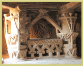 Interior of the Maison du Boulanger, one of the best-preserved historic buildings in the Historic Centre of Agadez world heritage site