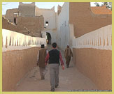 Entrance into the old trans-Saharan trading Town of Ghadames (UNESCO world heritage site, Libya)