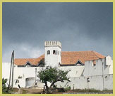 Fort St Jago occupies a hill overlooking Elmina Castle, one of 26 European-built Forts and Castles on the West coast of Africa, that are now designated under the UNESCO world heritage site (Central Region, Ghana)