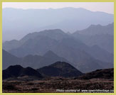 View across the hills of the Richtersveld Cultural and Botanical Landscape UNESCO world heritage site (South Africa)