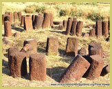 The greatest concentration of monoliths at a single site can be seen at Sine Ngayene in Senegal (one of the four sites selected to represent the Stone Circles of Senegambia under the UNESCO world heritage site designation)