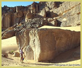 The rock art sites of the Tadrart Acacus UNESCO world heritage site (in the Sahara Desert of southwest Libya) are the most extensive collections of rock art to be found anywhere in the world